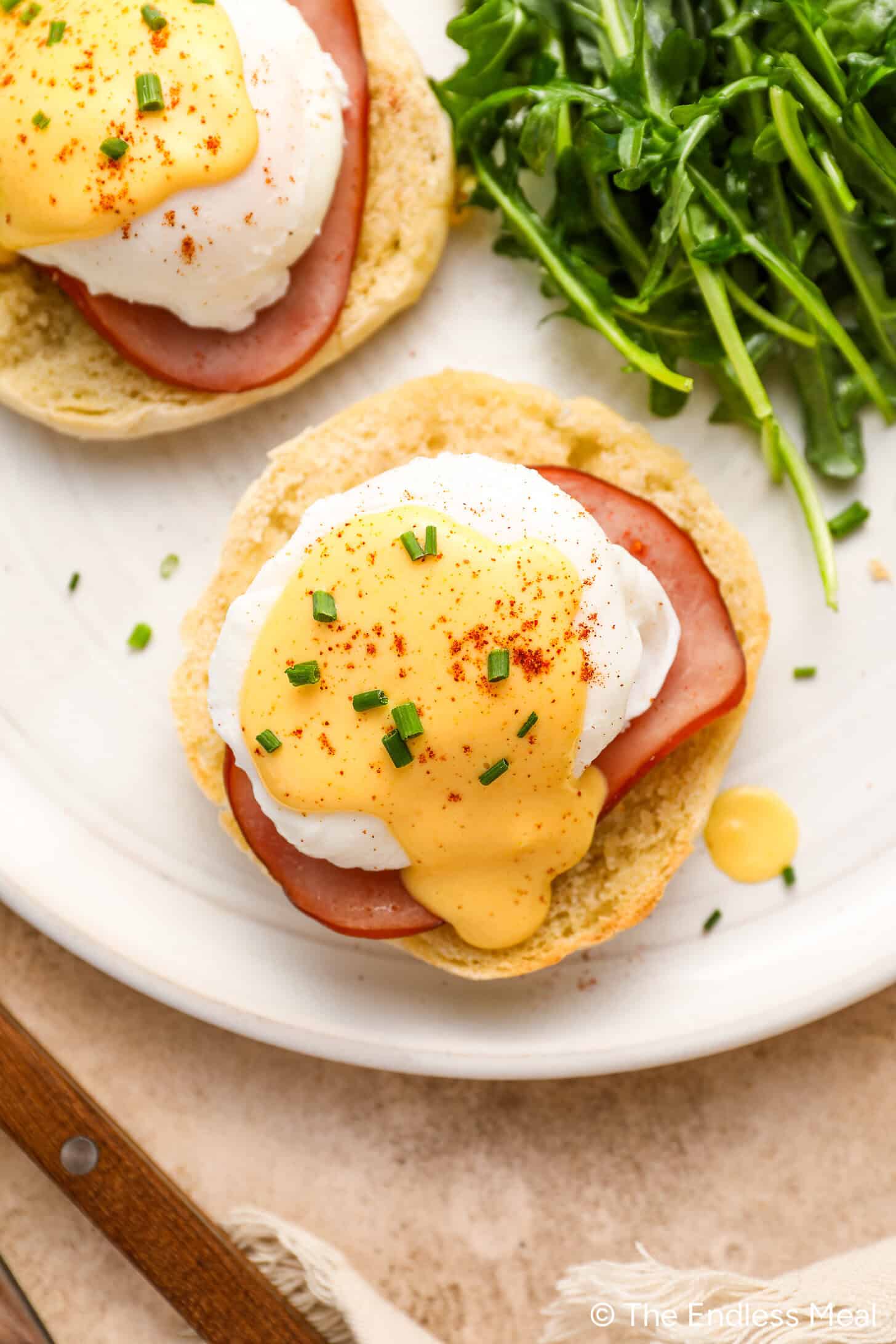 Easy Hollandaise & Perfect Poached Eggs for Benedict
